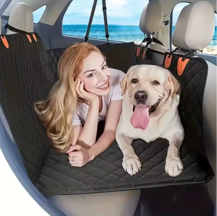 Waterproof Pet Car Seat Cover — Protect Your Car From Claws, Fur & Spills